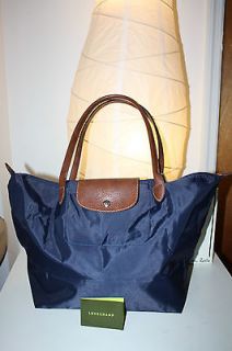 Brand New Longchamp LE PLIAGE Tote Shoppers Hand bag Navy $145