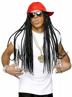 Lil Gangsta Costume Hat Wayne Weezy Dreadlocks Dreads 24 Rapper Star 