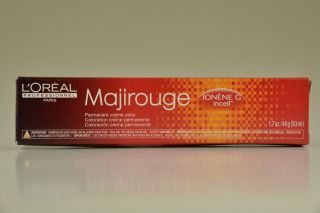 Oreal Professional Majirouge Ionene G Salon Hair Color Lots of Red 