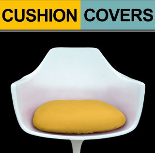 Yellow TULIP ARM CHAIR SEAT CUSHION COVER Retro Saarinen EAMES era 