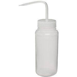 Low Density Polyethylene Wide Mouth Wash Bottle 500ml Capacity, Pack 
