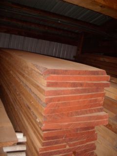 Lumber   Cherry Planks Not Planed Rough Cut Various Sizes
