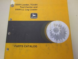   544H Loader TC54H Tool Carrier 544H Log Loader Parts Catalog Sep 99