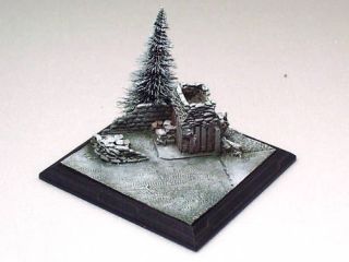 144 CGD Micro Diorama Sentry with Tree (Winter)