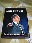 LUIS MIGUEL DVD VIVO VENEZUELA 2007 COMPLETO 27 TEMAS