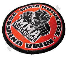 MMA Universe Logo Patch (Small)   Red [MMA UFC GI Brazilian Jiu Jitsu 
