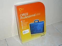 Microsoft Office PROFESSIONAL 2010   New in Box   DVD