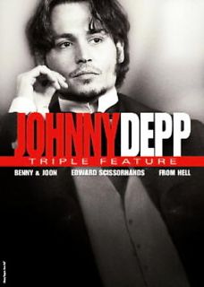 Johnny Depp   Triple Feature DVD, 2008, 3 Disc Set, Checkpoint 