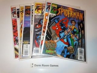   Parker Spider Man Comics 4 6 7 8 12 18 19 23 24 Run Mackie Romita Jr