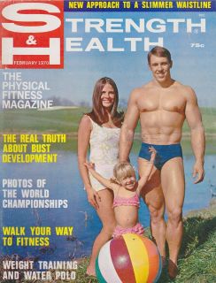 FEB 1970 STRENGTH & HEALTH vintage bodybuilding magazine CARL SMITH