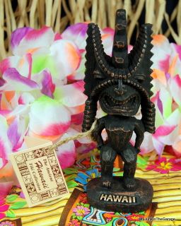 Hawaiian God of Winner Hapa Wood Tiki Statue