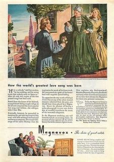  Magnavox & GE Radio Phonograph 2 Vintage Ads Regency Symphony Model 