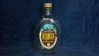   1776 1976 Log Cabin Bicentennial Flask County Kitchen Syrup Bottle