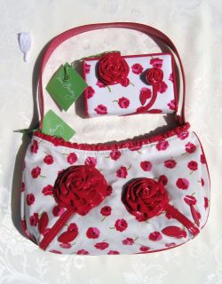   Bradley Frill Coming Up Roses Purse & Best Bud Wallet MAKE ME BLUSH