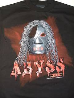 ABYSS Fear the Mask TNA Wrestling T shirt