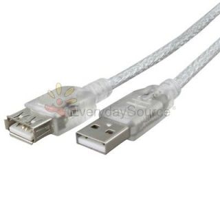   10 ft USB 2.0 EXTENSION A/A M/F Extender Cable Cord Male to Female