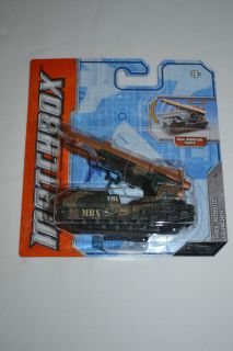 MATCHBOX REAL WORKING RIGS MILITARY MBX MISSLE LAUNCHER