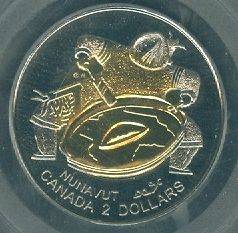 1999 CANADA $2 MULE PAIR PCGS PL67 FINEST GRADED .