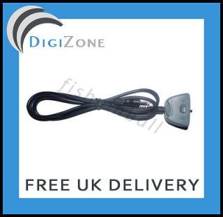  V2 AX720 AX180 2.5MM TO 3.5MM XBOX LIVE WIRE CABLE LEAD PUCK SPARE