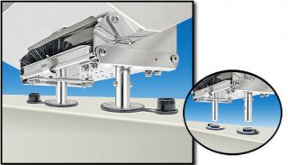 Boat Marine Stainless Steel BBQ Table Mount Sockets