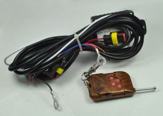   Running Fog Light DRL Relay Harness Remote Control On/Off Switch kit