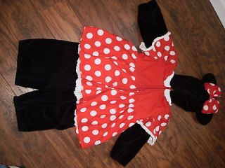 Disneyland Exclusive Minnie Mouse Mickey Costume 18 24 Months 2T 
