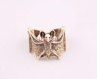   New Fashion Vintage Bronze Metal Jewelry Batman Finger Ring Size 6