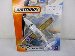 MATCHBOX SKY BUSTERS ISLAND HOPPER MBX METAL REPLICA AIRPLANE BRAND 