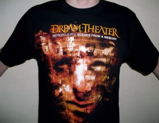 Dream Theater Metropolis T Shirt Size S   3 XL new Metal Band