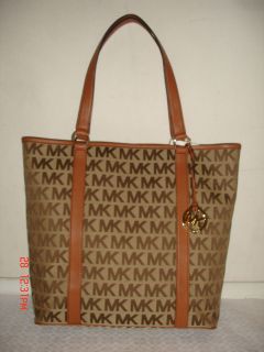 NWT Michael Kors SUMMER Luggage GROUP XL MK Signature Shoulder Tote 