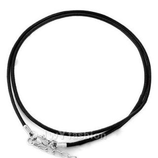 leather cord necklace 3mm in Jewelry & Watches