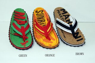 NEW Mens Durable Bright Beach Sandals Casual Tire Soles Slippers 