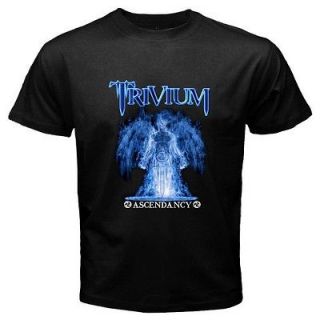 New Trivium Ascendancy Metal Rock Band Mens Black T Shirt Size S M L 