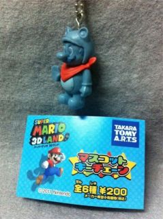 Japan Gashapon Super Mario 3D Land Mario Mini Figure   STATUE MARIO