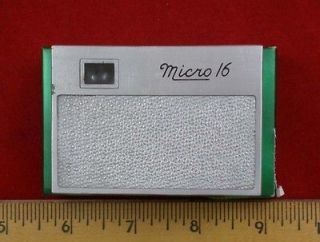   1947 WHITTAKER  MICRO 16  Sub Miniature 16mm film SPY Camera