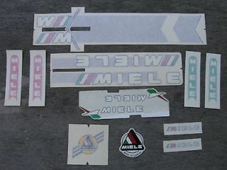 Miele Bicycle Decal Sticker Set Not Remade