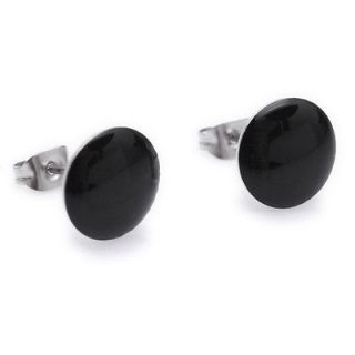 men black stud earrings in Mens Jewelry