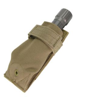   MA48 MOLLE Tactical Flashlight Pouch Belt Carabiner Pocket Knife