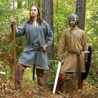 Perfect For Re enactment, Stage Costume Or LARP Brown Woollen Viking 