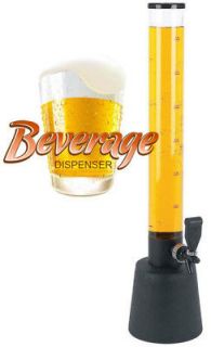 Table Tap Dispenser Tower Beverage Beer Shot Tapper Bar Liquor 7 Pints