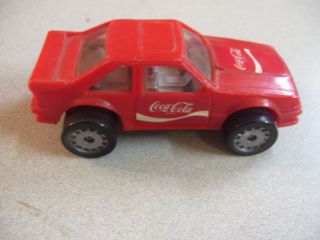 1987 Remco Toys Coca Cola Toy Red Car
