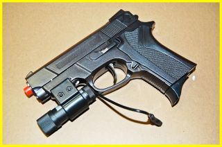 CYMA Branded AIRSOFT GUN strong fps hand gun RED LASER switch spring 