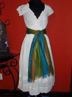 white mexican dress in Womens Clothing