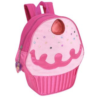 FAO Exclusive Pinkalicious 12.5 inch Cupcake Backpack   Pink