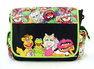   The Muppets Messenger Bag / Shoulder Bag   ANIMAL / KERMIT / MS. PIGGY