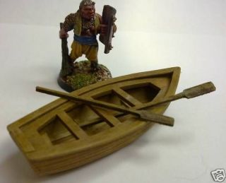 55 rowing boat kit   suit 28mm fantasy miniatures