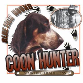 shirt Shirt Coon Hound Coonhound Dog Hunter Hunting Bluetick Head