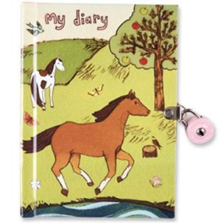 Horse Friends Diary   192 Pages/Padlock