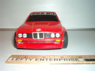VINTAGE R/C TYCO RED BMW M3 NO REMOTE OR NO BOX FOR PARTS