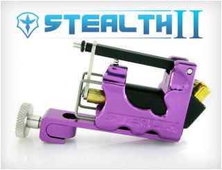 STEALTH 2.0 SET Aluminum Rotary Tattoo Machine Liner Shader Supply Ink 